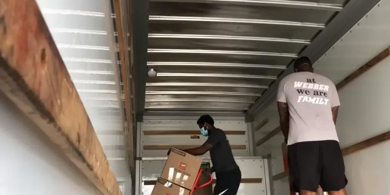 Loading up, moving out